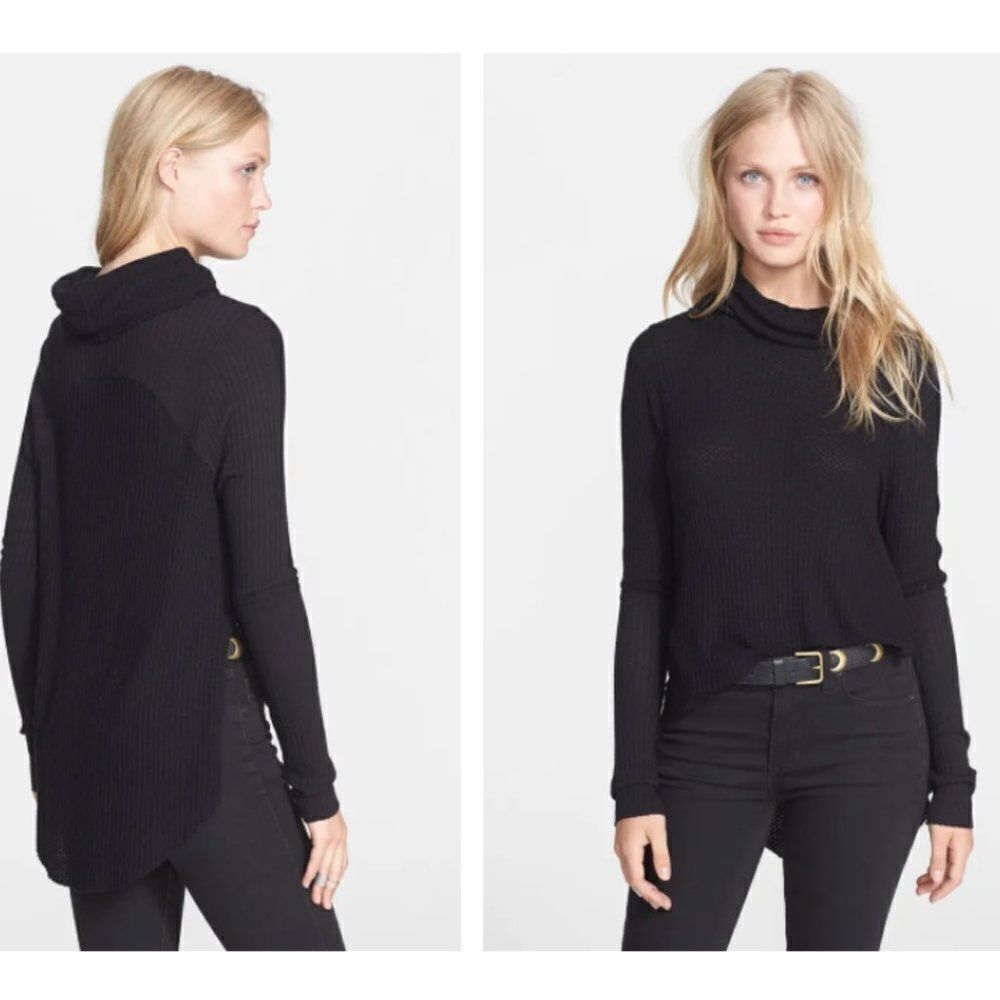 We The Free Kristina Drippy Thermal Sweater Top A-0011b